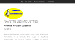 Desktop Screenshot of navette-lesmouettes.nc